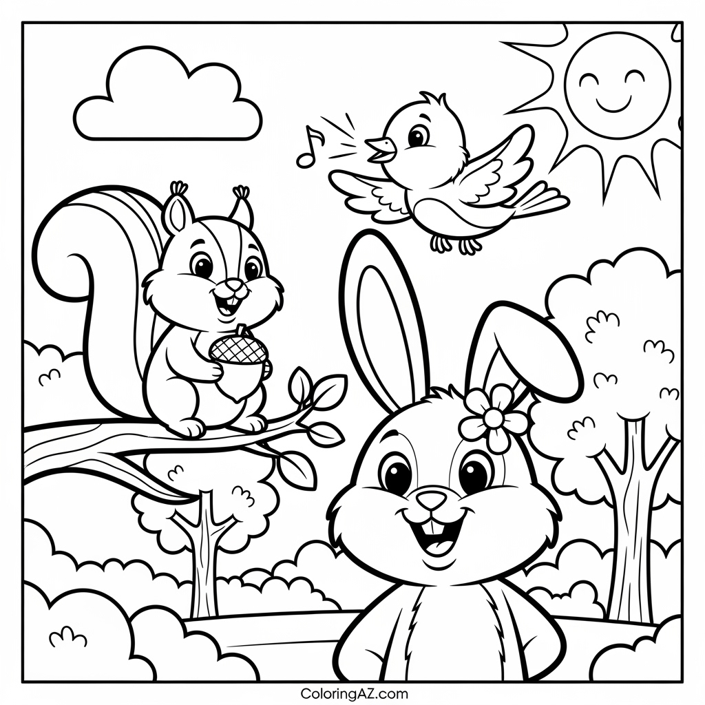 coloring pages environment