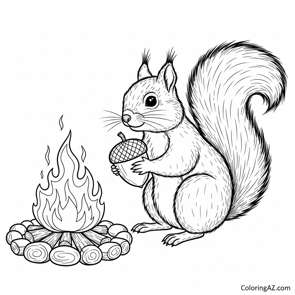 Summer Adventure Coloring Pages for Kids