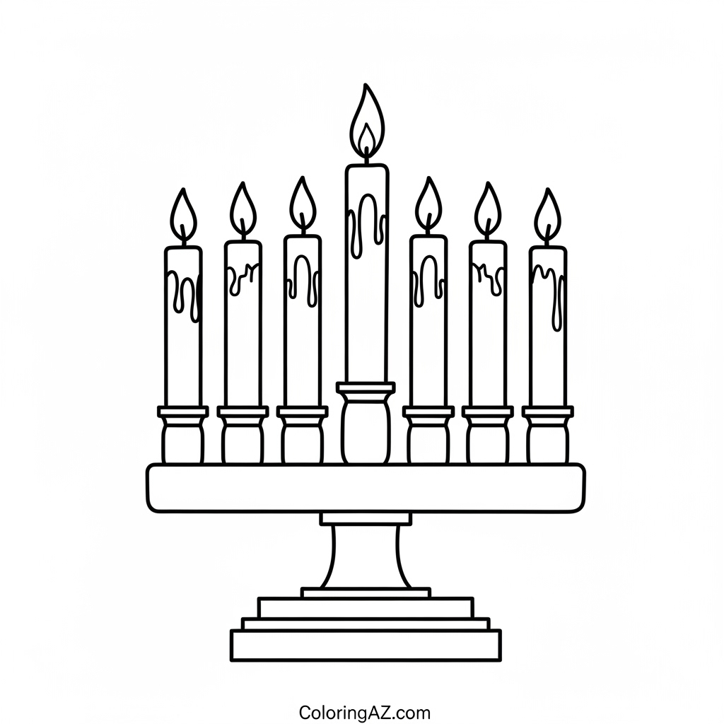 coloring pages for kwanzaa