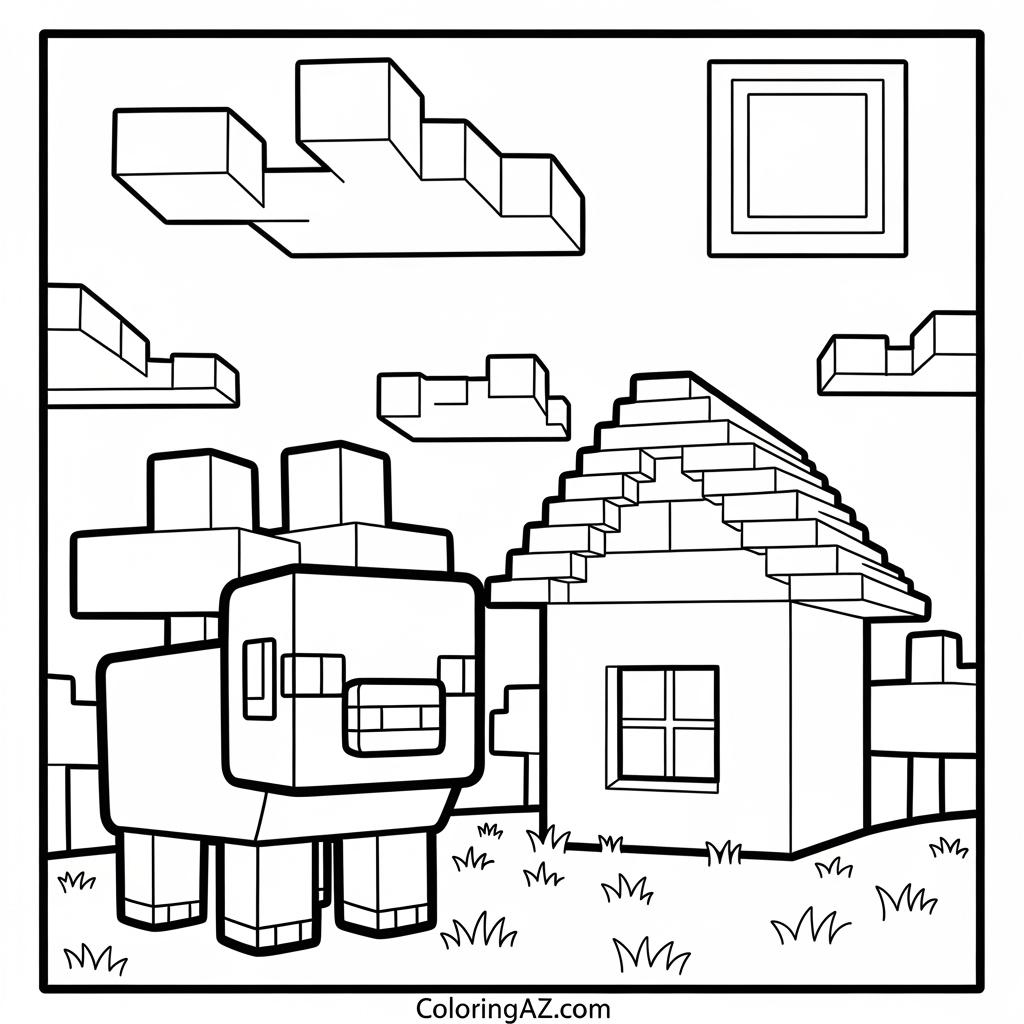 Color Minecraft Pages Online: Fun and Simple