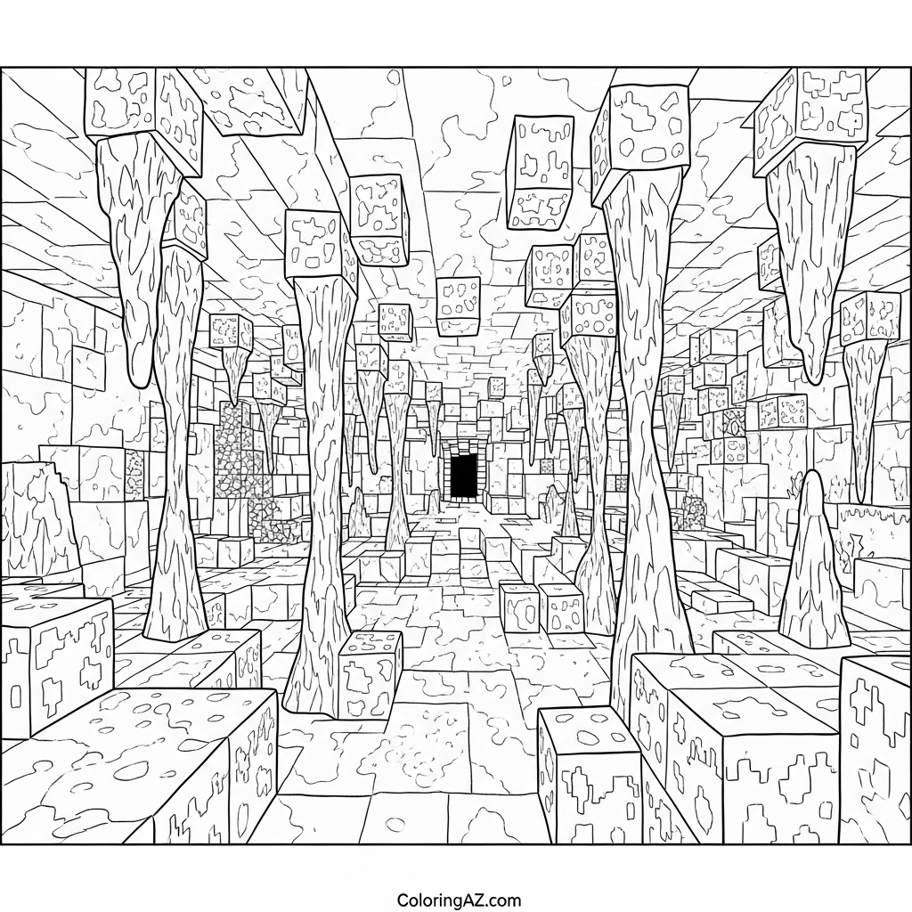 Discover Fun Minecraft Coloring Themes